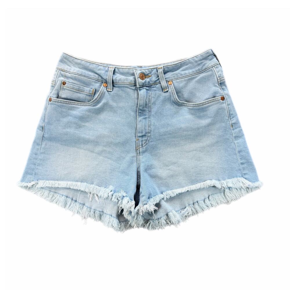 Mavi Rosie Light Wash Cut Off Summer Casual Everyday Basic Simple Denim Shorts